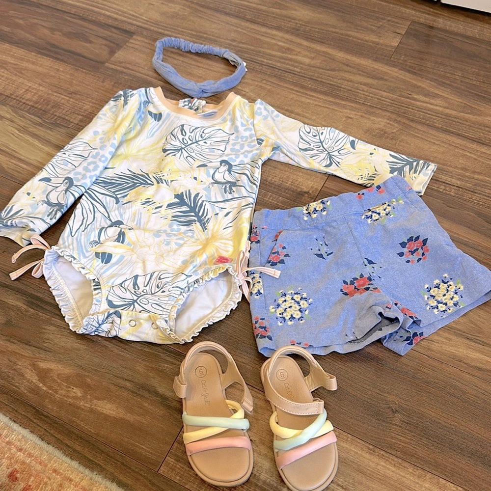 Janie and Jack, GAP, Ruffle Butts summer pack
